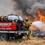 Bennco fire skid